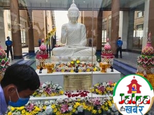 लुम्बिनी: छ अर्ब रुपैयाँ लागत रहेको भैरहवास्थित अन्तर्राष्ट्रिय विमानस्थलमा साढे दुई अर्बको मूर्ति